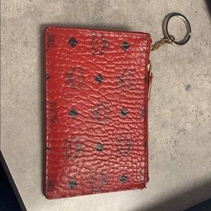 MCM key chain wallet